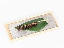 Asakusa GYUUNA Yadoki_Eel head skewers