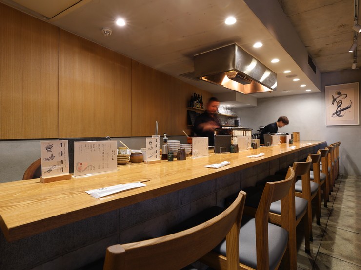Kagurazaka Jiyaki Unasen floor