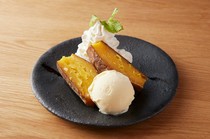 Fukusho_Annou sweet potato and ice cream