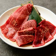 烤肉Motoyama 总店_<稀有部分> 赤鱼 3 种拼盘各 2 件套