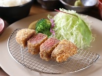 Wagyu beef and local specialty RESTAURANT &BAR 17CLUB_Chef's recommendation! Fluffy Kobe beef cutlet (80g)