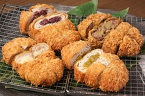  4-item assortment with cabbage 