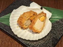  Fried scallop (1 piece) 