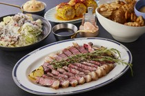  엄선된 프리미엄 스테이크에 혀코를 