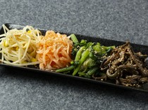 Kyoto Yakiniku-dokoro Kihara_[Recommended] Assortment of four kinds of namul