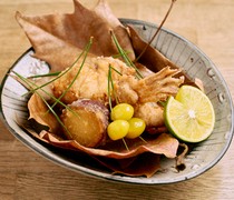 Unoshima Villa_尽享茨城县当地鱼，安康鱼的奢华料理“油炸安康鱼”