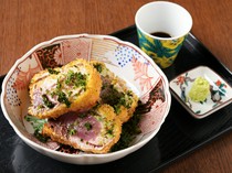 Hikariya & yajimon_Rare Buri Katsu - Skillful cooking over fire. Made with natural yellowtail.