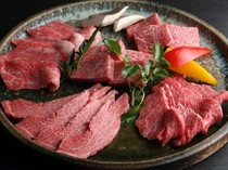 Matsusakagyu Yakiniku M Namba Branch_"Omakase" Platter - Respecting the individuality of each part of Matsusaka beef.