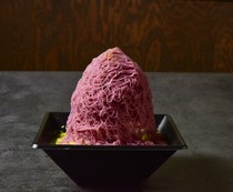 GRANCHA Koufukusaryou_Mont Blanc Soft Serve Yamato Sencha Milk Shaved Ice (Purple Sweet Potato)