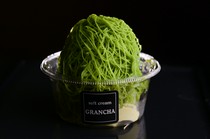 GRANCHA Koufukusaryou_Soft serve Mont Blanc (matcha)