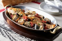 Acqua pazza-style fish of the day 