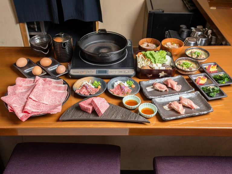 Sukiyaki to shun no shokuzai Kitashinchi Nakatani