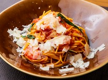 Italiana Tavola D'oro Ginza Mitsukoshi Branch_Spaghettini with Sicilian Rouge and Basil Tomato Sauce, Served with Ricotta Cheese