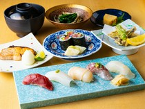 Sakana Ryori Shibuya Yoshinari Honten Marunouchi Branch_"Sushi Kaiseki Course" where you can casually enjoy authentic sushi and seasonal Japanese cuisine