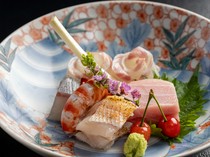 Yoryutei_Sashimi - Savor fresh seafood landed in Kyushu.