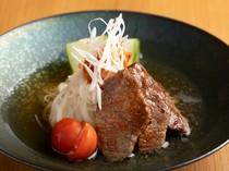  岛原手工拉伸素面，纯冷面风格 