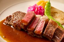 THE TASTE_"Japanese Black Beef Sirloin Steak" where you can enjoy the deliciousness of Awaji Island Japanese Black Beef