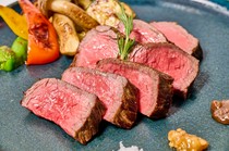  Japanese Black Beef Steak and Grilled Kyoto Vegetables 