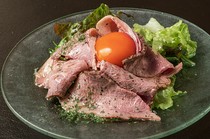 TOKYO FISHERMAN'S WHARF 魚秀～UOHIDE～澀谷宇田川店_牛腿肉烤牛肉