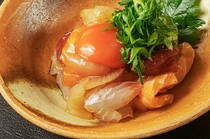 TOKYO FISHERMAN'S WHARF 魚秀～UOHIDE～澀谷宇田川店_海鮮月見魚翅