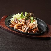 TOKYO FISHERMAN'S WHARF 魚秀～UOHIDE～涩谷宇田川店_茶米排骨烤牛排