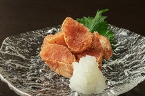 TOKYO FISHERMAN'S WHARF 魚秀～UOHIDE～澀谷宇田川店_ 烤鱈魚子