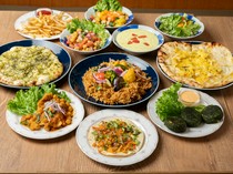  "Vegetable dishes" unique to an authentic Indian restaurant 