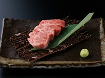  A tender and delicious cut of beef, our number one most popular menu item: Wagyu Ichibo (rump steak). 