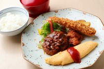 京都蔬菜与炭火料理 庵都_儿童餐盘