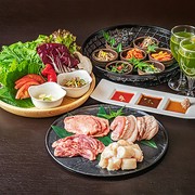 祇園KANKANDERI麗_京都豬肉/及牛 Kopchan/Harami/牛舌套餐