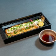  Seared eel with ponzu sauce 