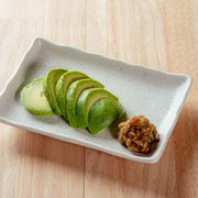 Burisho_Avocado with Moro Miso and Wasabi