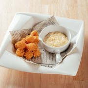  치즈의 바삭바삭한 튀김 