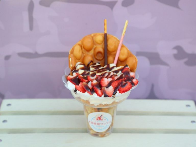 SUIPARA #Doutonbori Waffle Reservation in Higashi-Shinsaibashi