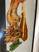Kobe Teppan Steak Iwasaki_Live-killed rouge shrimp (two small pieces)