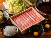 KOTATSU TERRACE NAKANO_Sukiyaki - Enjoy carefully selected Japanese Wagyu beef