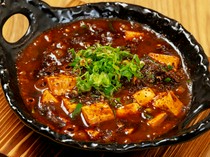 Chukashusai Eigetsu_Mapo Tofu - Its authentic, numbing spiciness makes it a perfect match for drinks and rice.