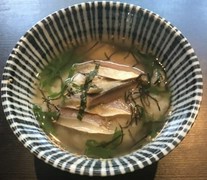  鲭鱼和Heshiko汤茶泡饭 