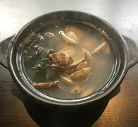  Steamed clams in sake 