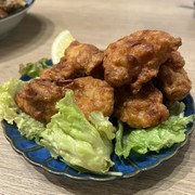  Fried chicken, fried octopus 