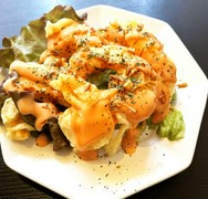  Shrimp with mayonnaise 
