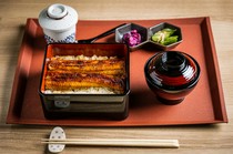 Seiryu Unagi Tsukishima Todai Akamon-mae Branch_Jo Unaju Set Meal