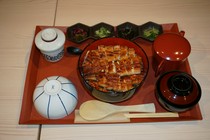 Seiryu Unagi Tsukishima Todai Akamon-mae Branch_[9/30NEW] Premium Hitsumabushi set meal