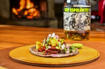 Pes._Authentic Mexican tacos, handmade from scratch and grilled over a wood fire