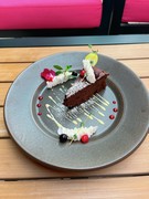 SAKURA Roppongi_Gateau Chocolat - with deep flavor. Goes well with both coffee and wine!