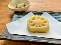 大阪 天妇罗 元气（旧天妇罗DARUMAYICHIBAN京桥店）_莲藕