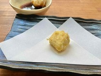 Osaka Tempura Genki (former Tempura Daruma Ichiban Kyobashi Branch)_Camembert Cheese Tempura