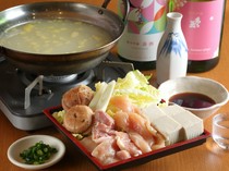 大阪 天妇罗 元气（旧天妇罗DARUMAYICHIBAN京桥店）_“博多汆锅”直到最后一碗都很美味