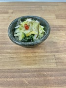 Osaka Tempura Genki (former Tempura Daruma Ichiban Kyobashi Branch)_Homemade lightly pickled vegetables