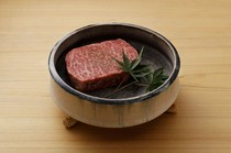  祇园午餐套餐特制和牛夏多布里昂牛排 